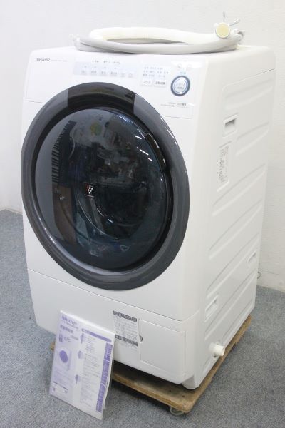 西東京市でシャープ ドラム式洗濯機 ES-S7C-WL 2018年製を買い取りました。