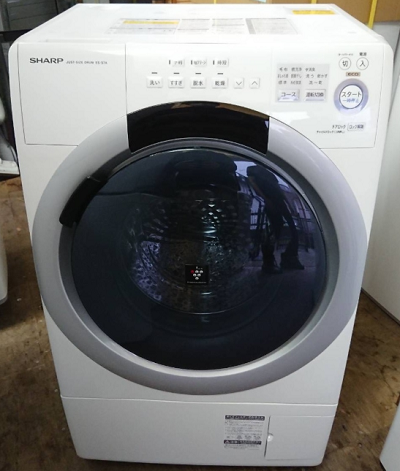 小金井市でシャープ　ドラム式洗濯乾燥機　ES-S7A　2016年製を買い取りました。