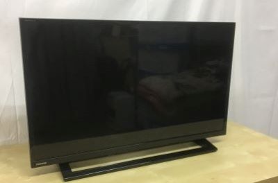 北本市でTOSHIBA 32S22 REGZA 2018年製テレビと洗濯機を買い取りました。