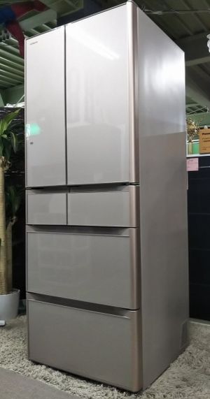 朝霞市で冷蔵庫 HITACHI 6ドア冷蔵庫 R-XG5100G 2017年製と洗濯機を買い取りました。
