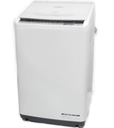 鴻巣市でHITACHI 全自動洗濯機 BW-V80B 2018年製 と冷蔵庫を買い取りました。
