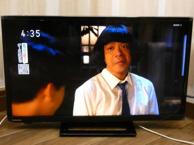 草加市で東芝 REGZA 24S22テレビ 2018年製とオーブンレンジを買い取りました。