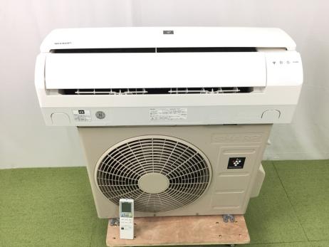 国分寺市でエアコン AY-G22S-W 2018年製と冷蔵庫を買い取りました。