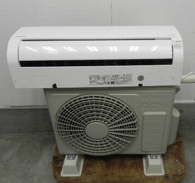 横浜市鶴見区でエアコン 日立 RAS-A28G 2018年製 と冷蔵庫を買い取りました。