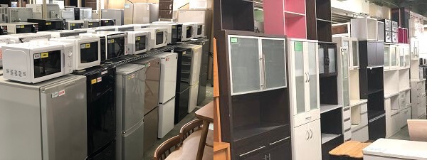 洗濯機や冷蔵庫、豊富に取り揃えています